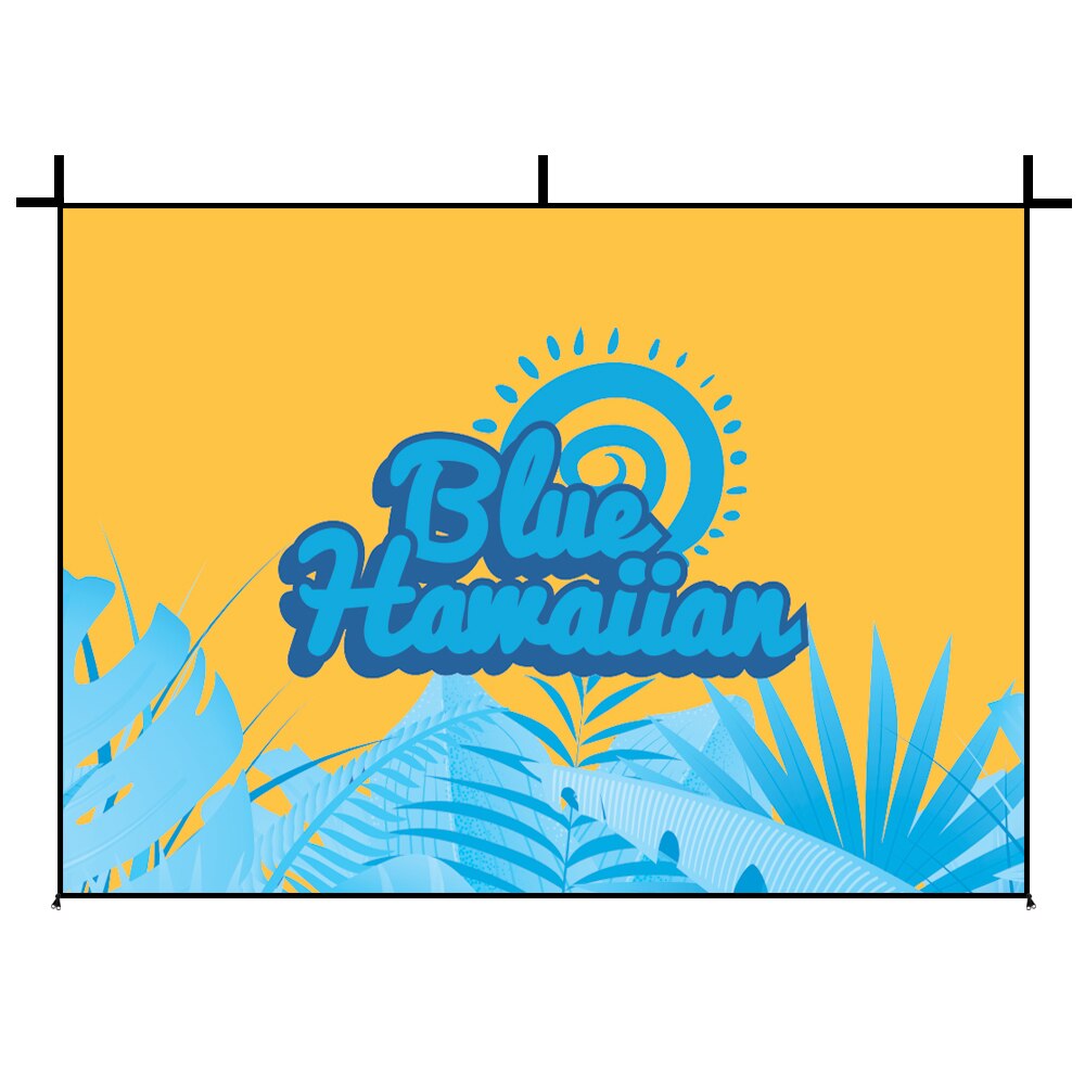10 ft. Casita Aluminum Zipper — Graphic Only with Black Trim / Wall